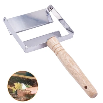 

New Beekeeping Equipment Uncapping Scraper Honey Honeycomb Scraper Wooden Handle Tool Uncapping Beekeeping Beekeeping tools