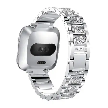 

Smartwatch Accessories Bandsompatible With / For Versa Band Metal Bracelet For Women Replacement Wristband