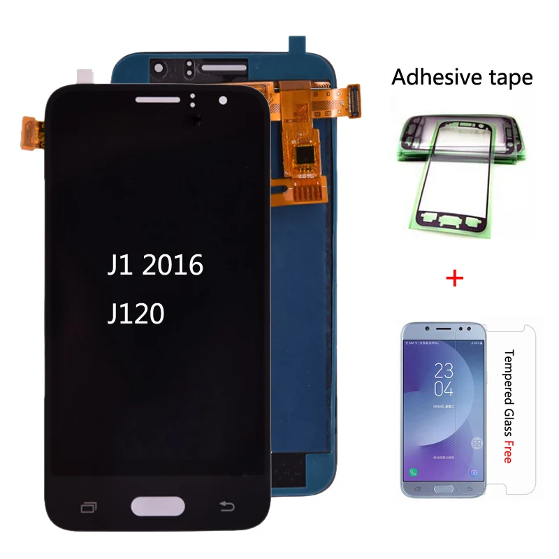 J120 ЖК дисплей для Samsung Galaxy J1 2016 J120F J120H J120M и сенсорный экран дигитайзер сборка