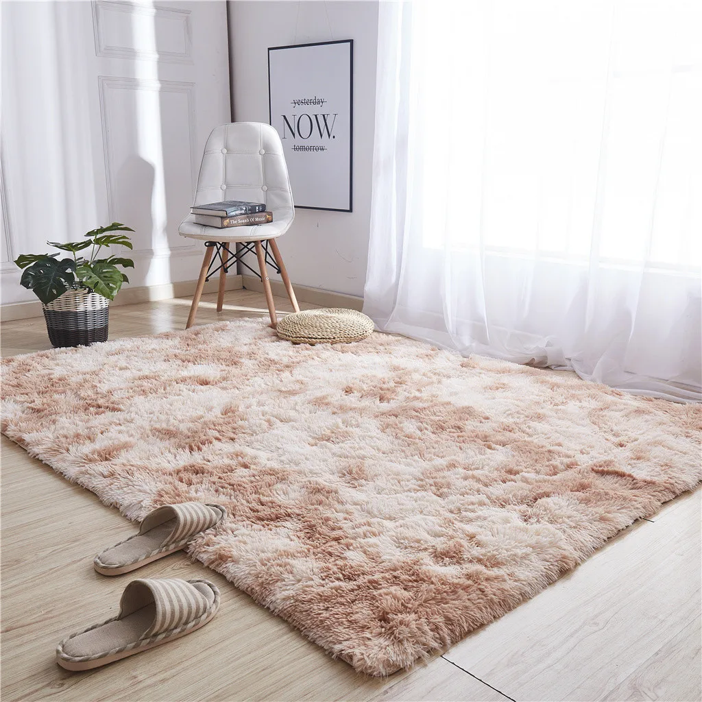 

60*40cm Living Room Rug Ultra Soft Modern Area Rugs Shaggy Nursery Rug Home Fur Blank Plush Carpet Decor Modern Carpet Mat #1007