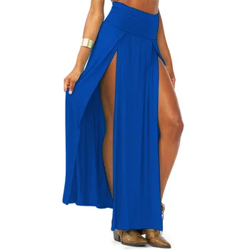 

La Vogue Empire Floor Length Straight Sexy Elegant Long Skirts For Women Elegant Casual Boho Beach Skirts Beach Streetwear