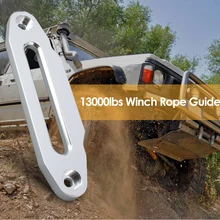 13000lbs трос лебедки руководство хоз алюминиевый Fairlead для внедорожных 4WD монтажное отверстие расстояние 254 мм