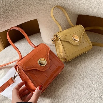 

Stone Pattern Mini PU Leather Crossbody Bags Hight Quality Shoulder Messenger Bag Lady Designer Handbags Totes bag