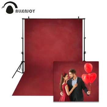 Allenjoy 背景写真撮影純粋なレッドオールドマスター紙テクスチャ屋内クリスマス写真の背景 photophone photocall 新年