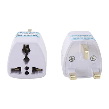 

Universal AC Power Adapter Plug Converter US EU CN To UK Travel Adaptor Converter Outlet 250V 10A 800W​