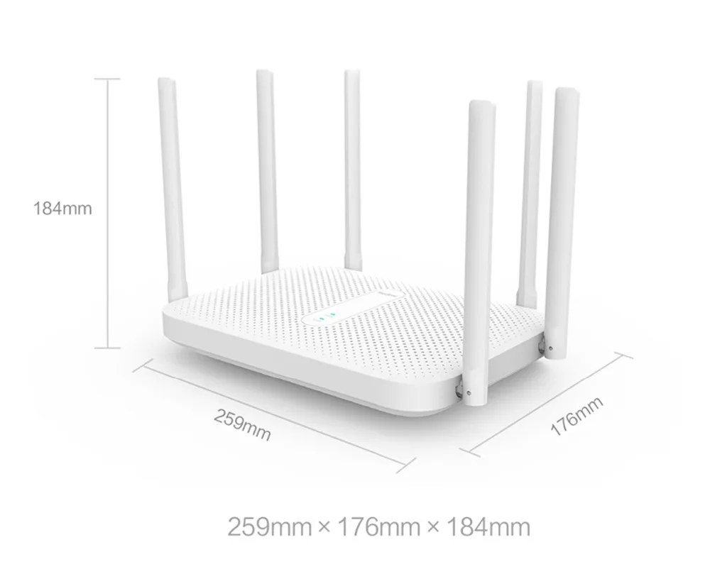 Xiaomi Redmi AC2100 Không Dây 2.4G / 5G Dual Tần Số Wifi RAM 128M Độ Phủ Bên Ngoài Bộ Khuếch Đại Tín Hiệu repeater PPPOE wireless signal booster