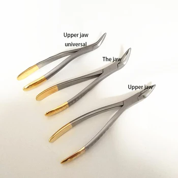

Dental Root Fragment Minimally Invasive Tooth Extraction Forcep Tooth Pliers Dental Instrument Curved Maxillary Mandibular Teeth