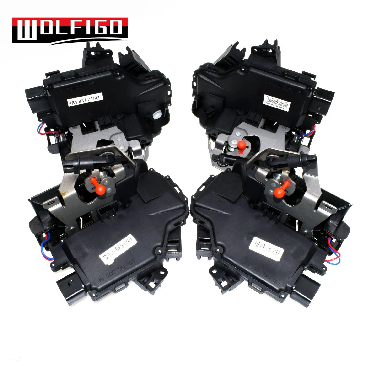 Приводы дверного замка WOLFIGO для AUDI A4 A6 4B C5 8E 4B1837015G 4B1837016G 4B0839016G|Замки и фурнитура| |