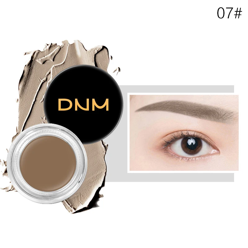 DNM 11-color водонепроницаемый пот-стойкий крем для бровей Гель естественная постоянная модификация тени, брови для бровей корейский глаз, бровей - Цвет: 07 TAUPE