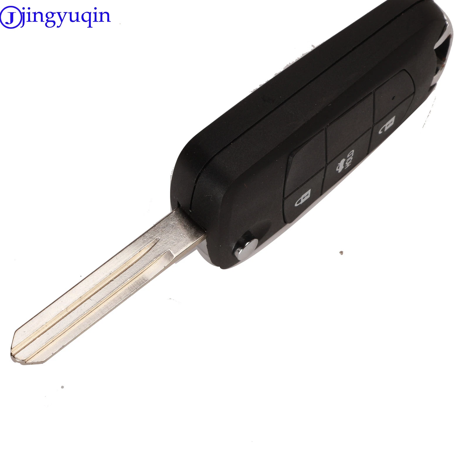 Jingyuqin 10P 2/3b модифицированный Автомобильный ключ чехол для NISSAN CWTWB1U761 Juke марта Qashqai солнечное сильфи Tiida X-Trail складной ключ