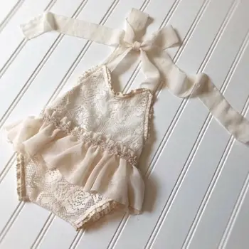 

Summer Newborn Toddler Baby Girl Lace Dress Jumpsuit Outfits Sunsuit