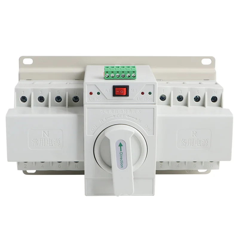 2 P/4 P 63A 220 V/380 V MCB тип двойной мощности автоматический переключатель