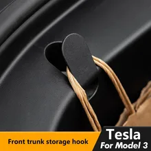 Front-Trunk-Hook Ce for Tesla Model 3/Functional/Spare-box/Package Bag-Hanger-Storage