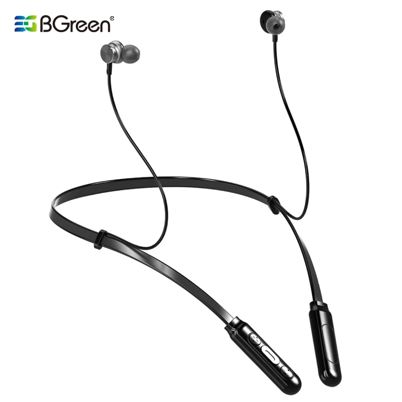 Спортивные водонепроницаемые Bluetooth наушники BGreen Беспроводная стереогарнитура с