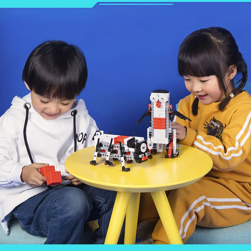 Xiaomi MITU Puzzle Smart Building Block Robot Bluetooth APP Control Programming 3D dynamic Environm