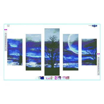 

Multi-picture Combination Unframe DIY Diamond Painting Cross Stitch Crafts Childrens Adults Paint by Number Kits Full