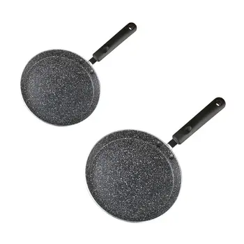 

6/8inch Thickening Stone Non-Stick Frying Pan Multi-Purpose Pancake Steak Cooking Tool for Gas Induction Cooker