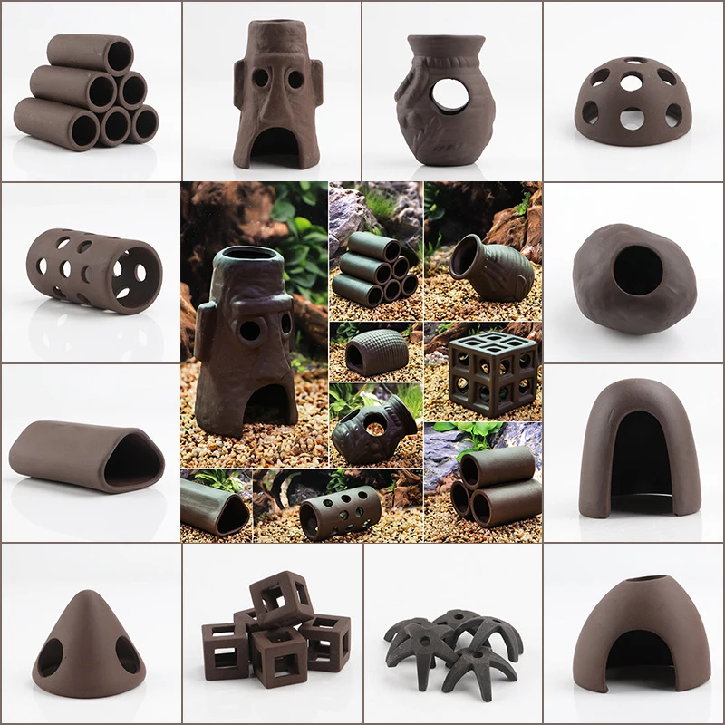 Ceramic Fish Tank Decor Ornament Ceramic Aquarium Decoration