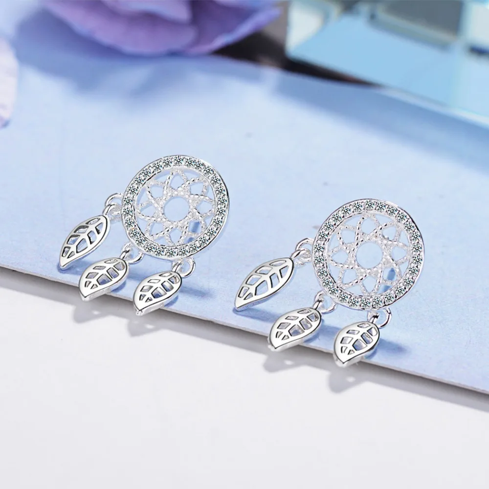 Todorova-CZ-Zircon-Dream-Catcher-Feather-Tassel-Drop-Earrings-for-Women-Dreamcatcher-Earrings-Jewelry