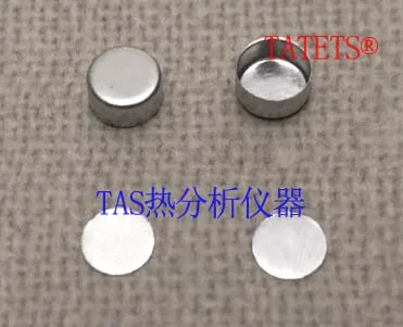 Aluminum sample disk / liquid /Solid/ thermal analysis crucible / sample dish /DSC crucible/5*2.5