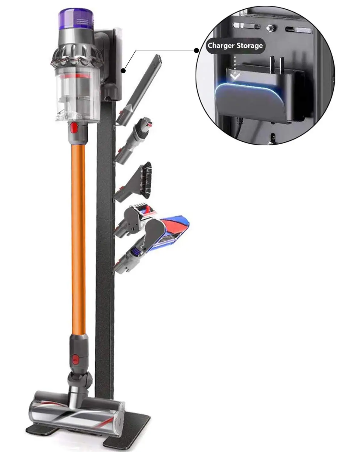 Stoccaggio Stand Docking Stazione Supporto per Dyson V11 V10 V8 V7 V6  Cordless Aspirapolvere \u0026 accessori, stabile In Metallo Organizer R|Storage  Holders \u0026 Racks| - AliExpress
