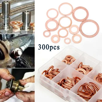 

M5-M20 Washer Gasket Fasteners Flat Ring Seal With Box 5-18mm Assortment Set