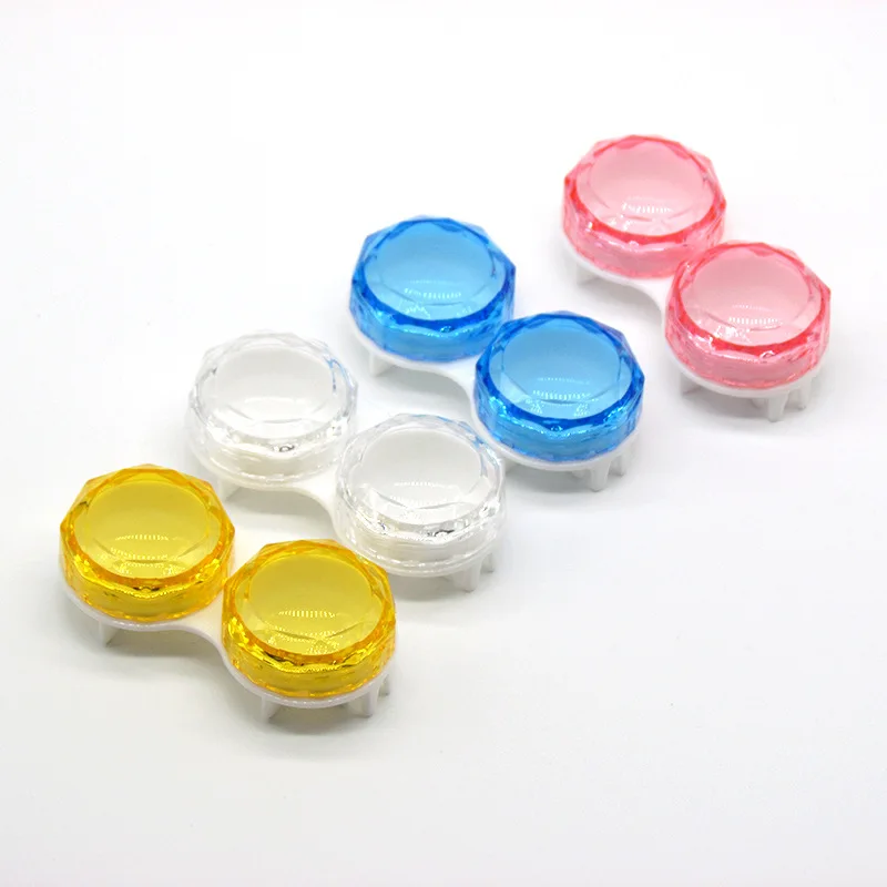 Transparent Contact Lenses Case Storage Box for Eyes Contacts Holder Travel Kit Lens Container 6.7X3.4X2.2cm | Аксессуары для