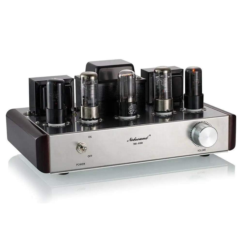 Усилитель клапанной трубки Nobsound 6P6P + 6J8P Одноконтурный Hi Fi стерео усилитель