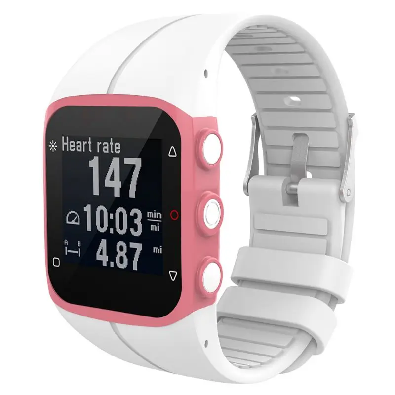 Silicone Watch Strap Wrist Band Replacement for Polar M400/M430/Elib311 GPS Running Smart Sports Watch Accessories