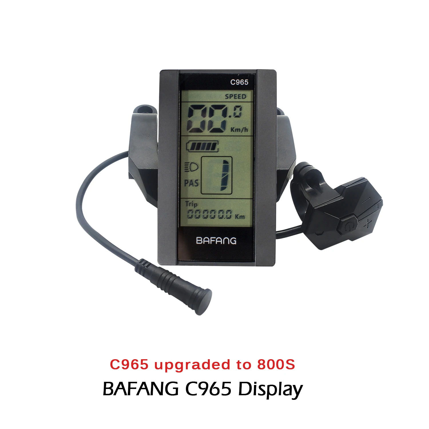 Bafang SW102 Tampilan Ebike LCD Display Ultra Kecil Mini BBS01 BBS02 Bbshd SW102  Display untuk Bafang Mid Motor|Sepeda listrik Aksesoris| - AliExpress