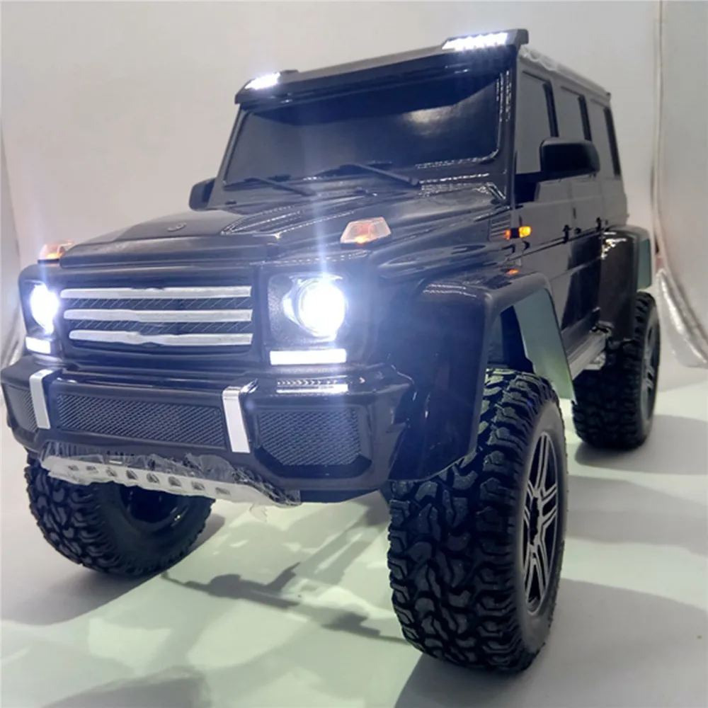 Светодиодный светильник, комплект, лампа, светильник для 1/10 Traxxas TRX4 G500 4x4m2 RC, Аксессуары для автомобилей, холодный белый, холодный, холодный белый, головной светильник