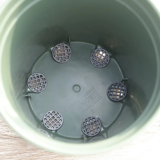 100PCS Flower Pot Hole Mesh Pad Round Bonsai Planter Bottom Grid Mat Drainage Netting Plant Ventilation Trays Garden Supplies 6