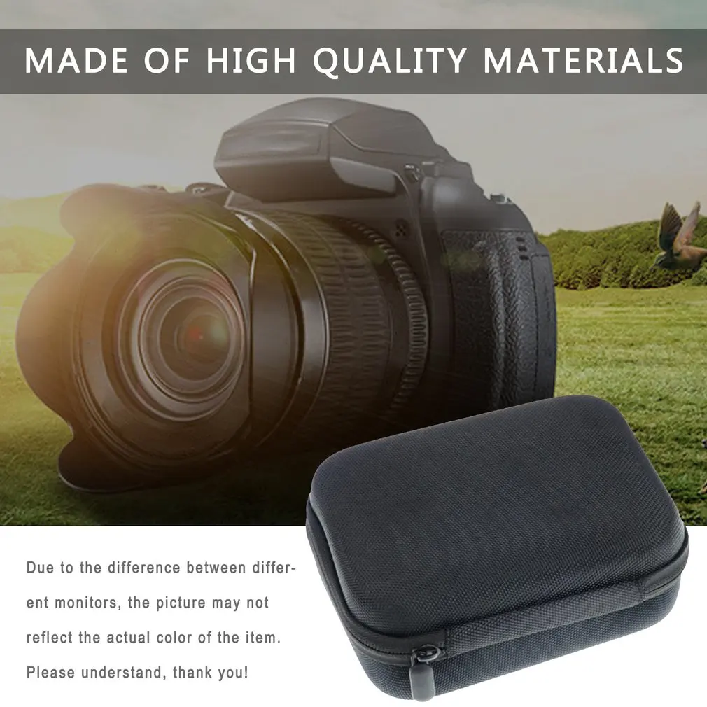 Portable Carry Case Hard Bag Sports Camera Accessory Anti-shock Storage Bag for Go pro Hero 3/4 SJCAM Action Camera