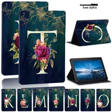 

Leather Case for Lenovo Tab M10 Plus TB-X606F/TB-X606X/Tab E10 10.1" TB-X104F TB-X104L/Tab M10 10.1" TB-X605F Tablet Cover+pen