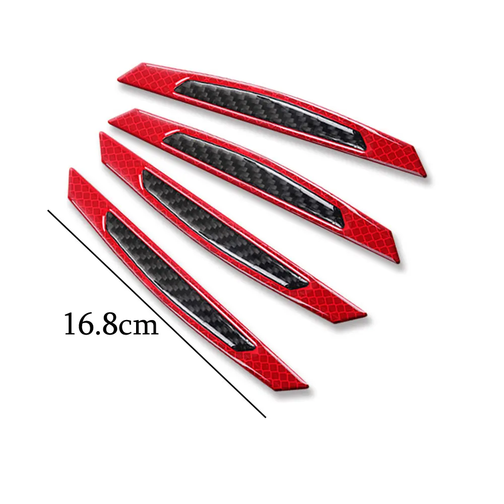 Car Door Edge Guards Car Door Stickers Car Reflective Stickers Car Door Anti Collision Strip Car Door Edge Protector Car Reflective Tape Sticker 4Pcs/Set Reflective Warning Door Side Edge Protection Anti-Scratch Protector Glue Sticker For Auto Car