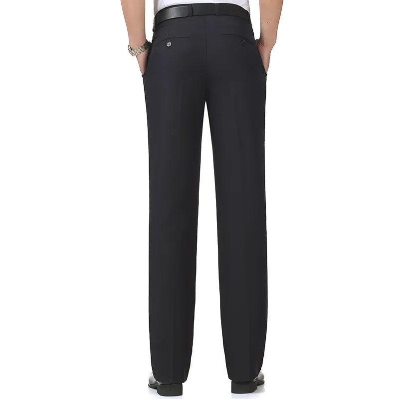 

2019 New Style Spring Clothing MEN'S Pants Large Size Loose-Fit Middle-aged Men Business Casual Trousers Dad