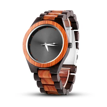 

Unique Wood Watches Fashion Wooden Men's Watch Men Watch Wooden Clock saat reloj hombre relogio 2020 Top Luxury Wood Wrist Watch