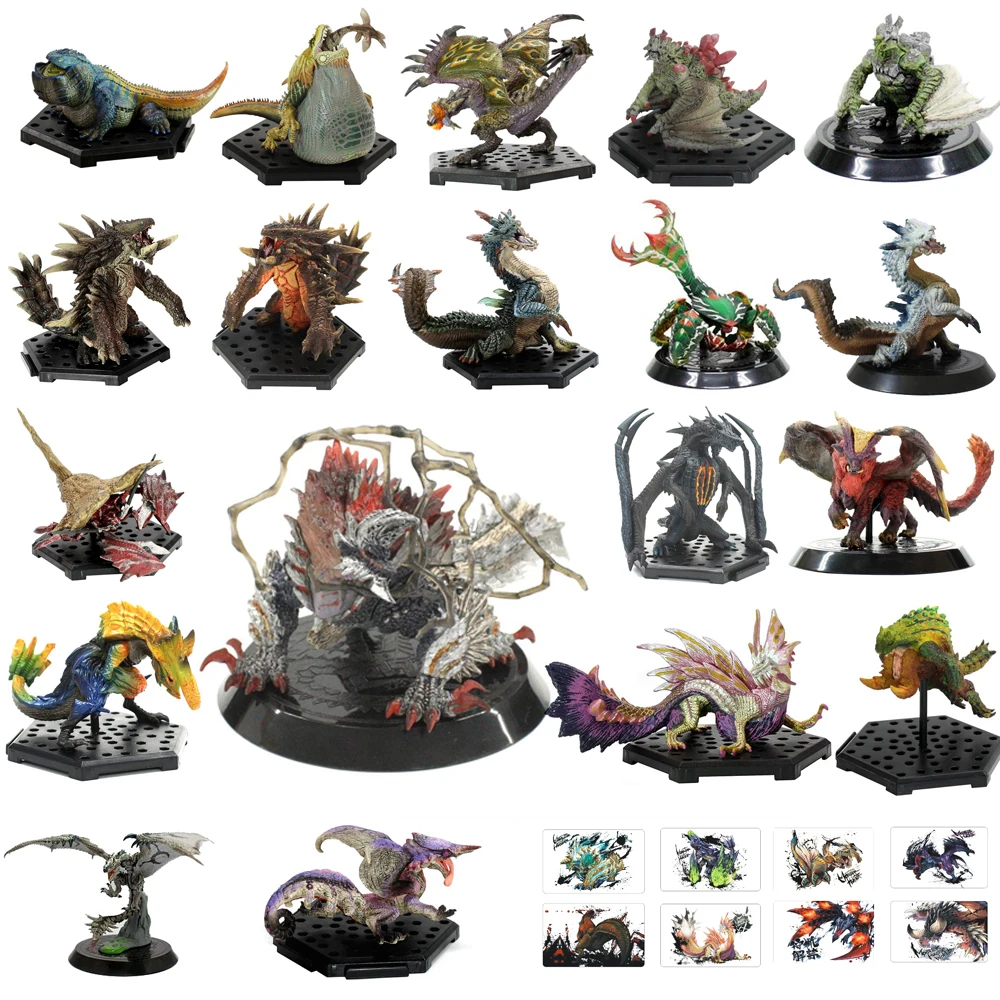 モンスターハンターのアクションフィギュア,pvcモデル,アイス