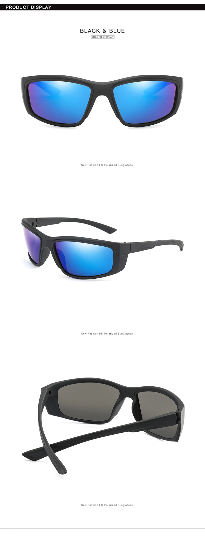 Поляризационные солнцезащитные очки для мужчин, брендовые Дизайнерские Модные антибликовые солнцезащитные очки для женщин, зеркальные очки для вождения, UV400 Gafas