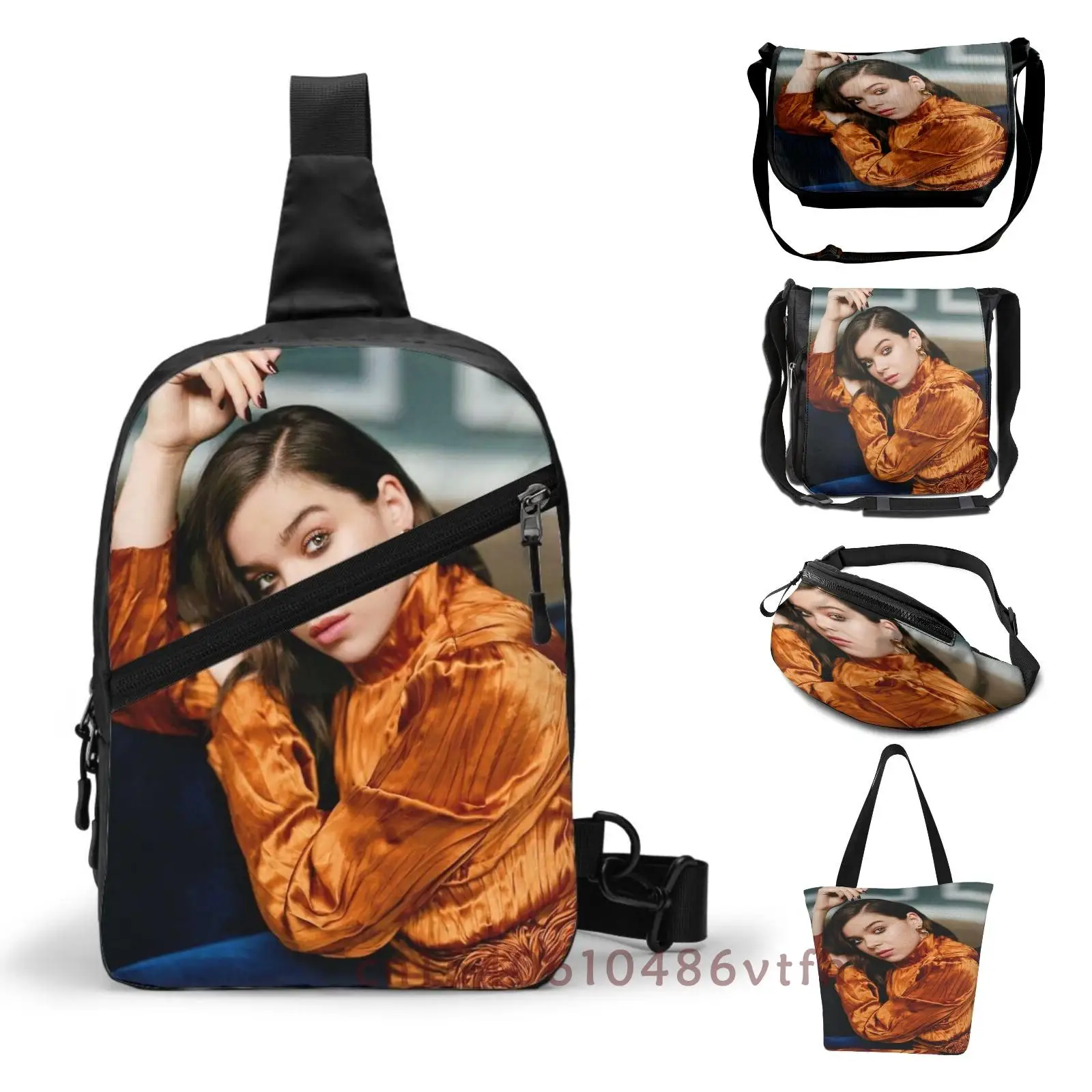 Нагрудная сумка Hailee Steinfeld для мужчин и женщин функциональная уличная одежда