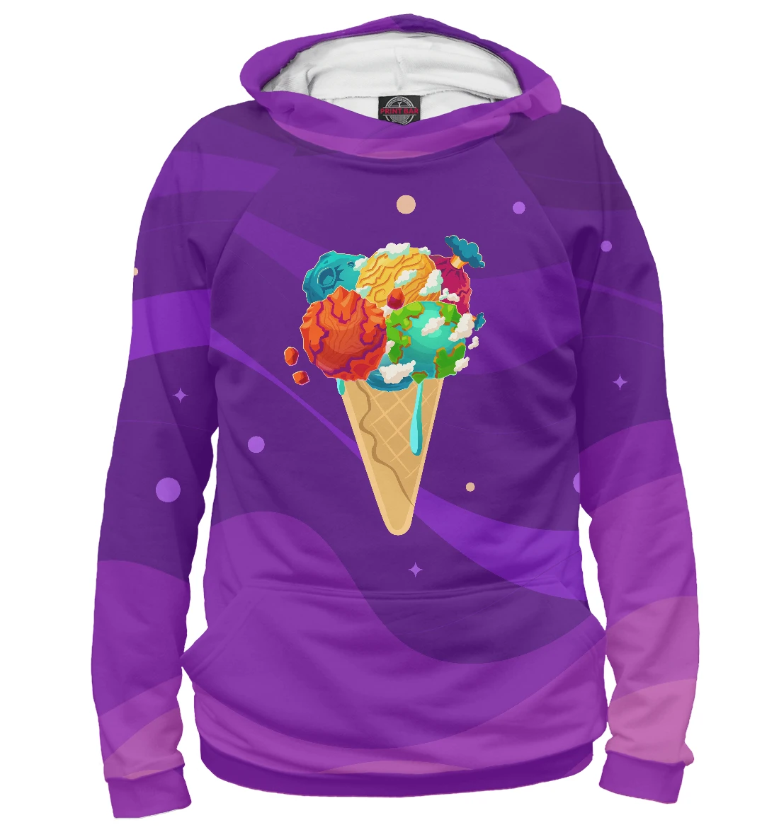 Hoodies sweatshirt space cream (ice cream)Hoodies & Sweatshirts AliExpress