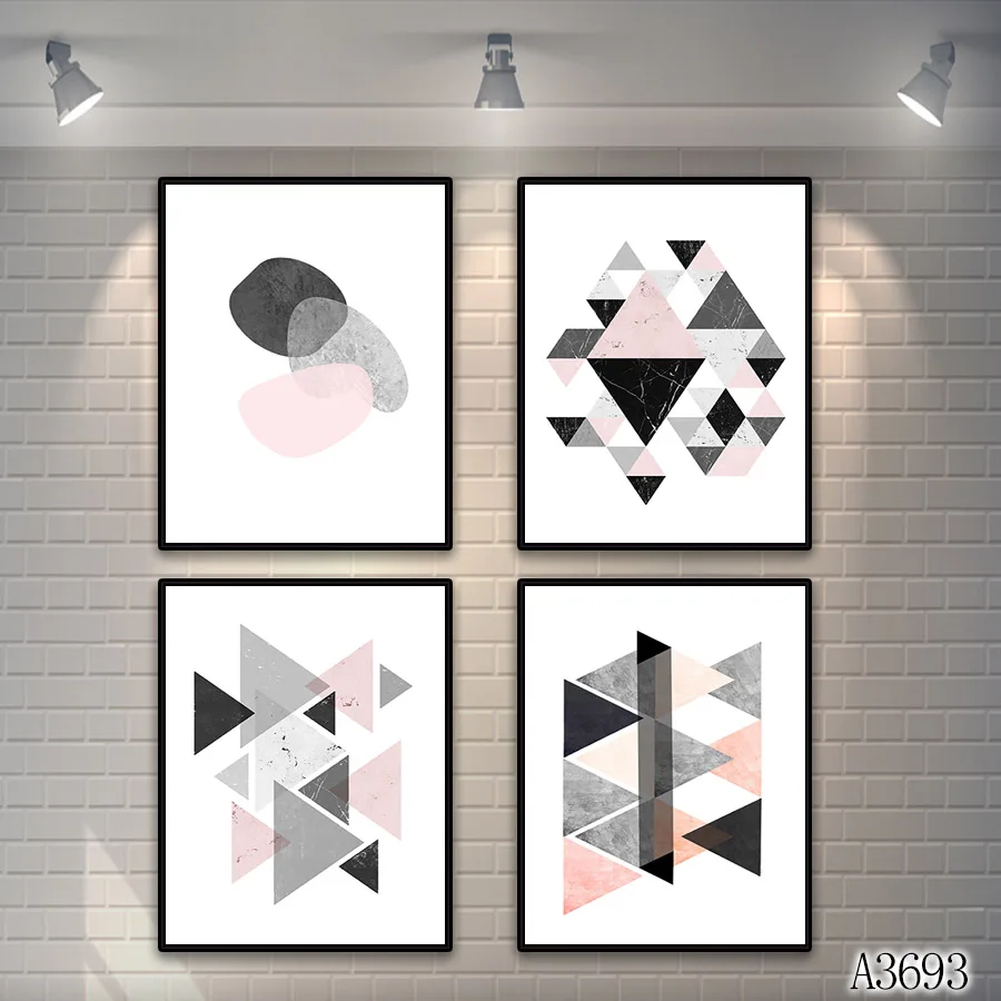 

Abstract Oil Painting Print on Canvas 4pcs Abstract Cartoon Canvas Art Printing Canvas Painting Wall Art Picture for Home Decor