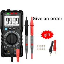 MESTEK DM91S mini multimeter digital multimeter 9999 counts professional probe tester meter multimeters multi meter multit