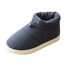 SAGACE/зимняя повседневная обувь; мужские теплые домашние тапочки; мужские Нескользящие тапочки с эластичным ремешком; домашние хлопковые мягкие тапочки; мужская обувь