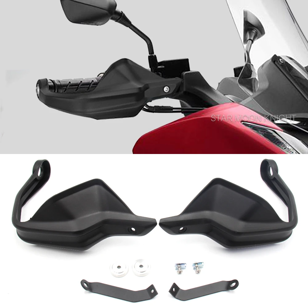 

Motorcycle Black ABS Handguard For Honda Integra750 Integra 750 NC750D NC750 NC 750 D Hand Guards Shield Protectors Windshield