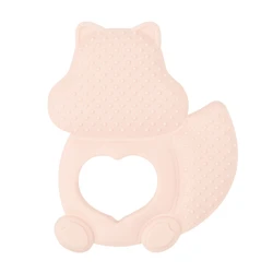 BPA Free Baby Silicone Teether Food Grade Cartoon Animal Teething Toy Newborn Teething Nursing Molar Toys