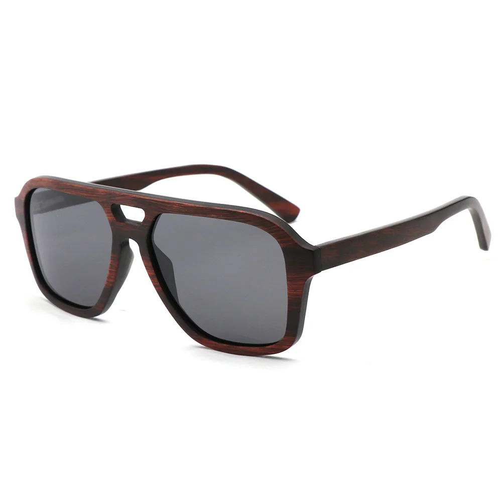 

BerWer Wooden Male Lady Sunglasses Men's Brand Designer Polarized Sun Glasses Vintage Sunglass Women Eyewear