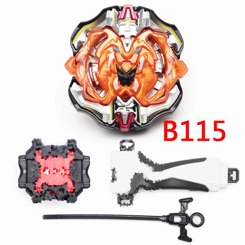 Топ Такара Tomy набор игрушек Bey Bay Burst стадион Арена пусковое лезвие Металл Fusion спиннинг Топ лезвия B122 - Цвет: B115