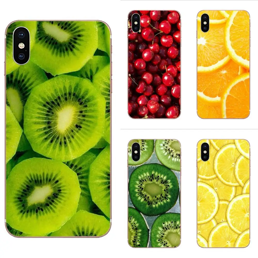 Прекрасный клубничный личи вишня киви Фрукты для samsung Galaxy Note 5 8 9 S3 S4 S5 S6 S7 S8 S9 S10 5G mini