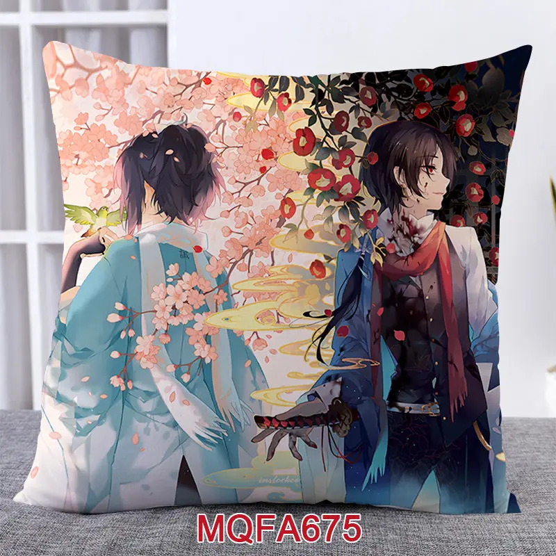 45x45 см наволочки для подушек из игры аниме Touken Ranbu Online Наволочки Dakimakura с 3D принтом